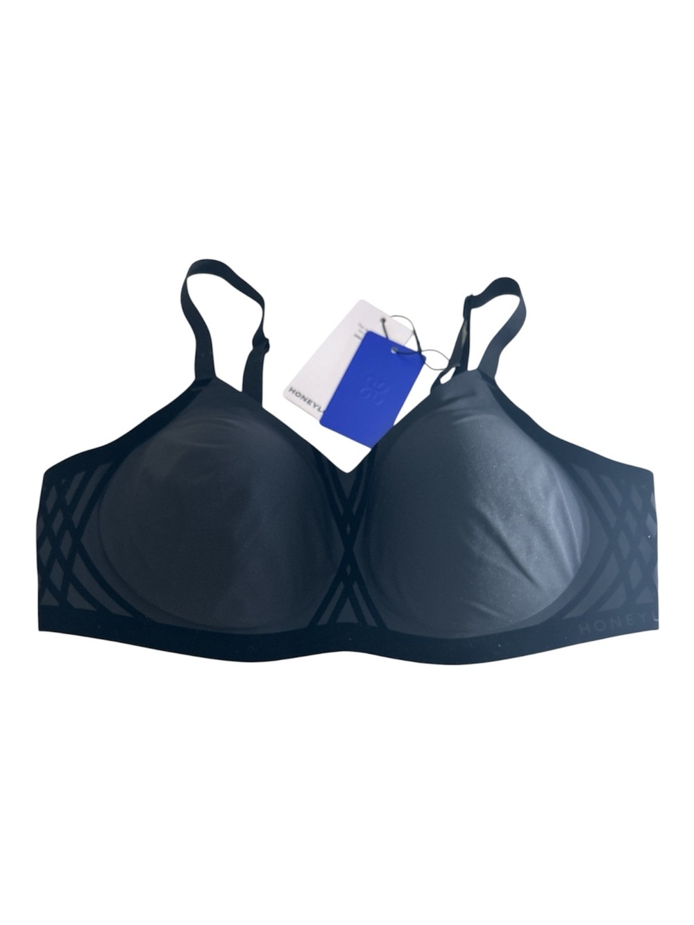 Honey Live Crossover Bra Black Size XL - Picture 1 of 7